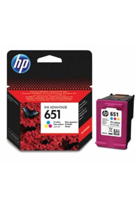 Tusz HP651 C2P11AE CMY