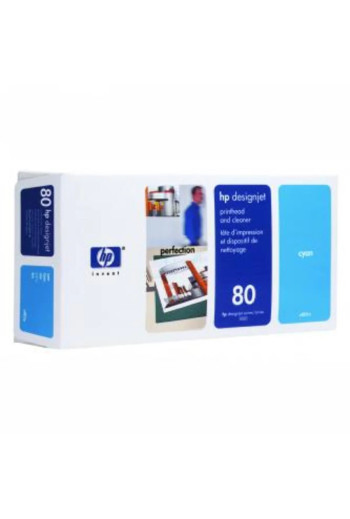 Głowice HP80 cyan C4812A DesignJet 1050C