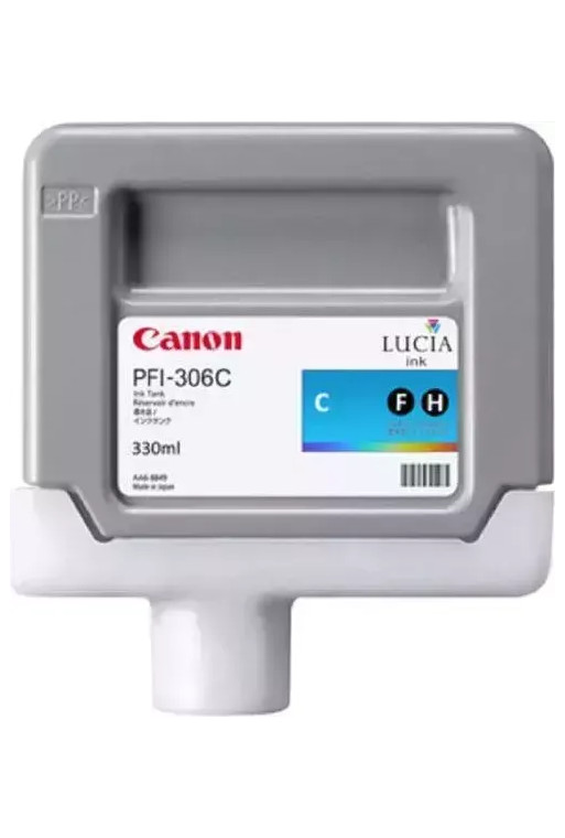 Tusz PFI306C, cyan, 330ml, 6658B001