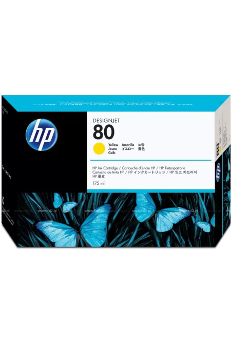 Tusz C4875A HP82 175ml Yellow