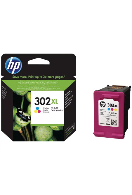 Tusze HP302XL CMY F6U67AE