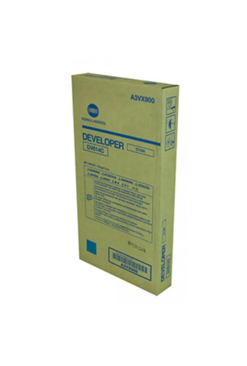 Konica Minolta oryginalny developer A3VX900 DV614 Cyan
