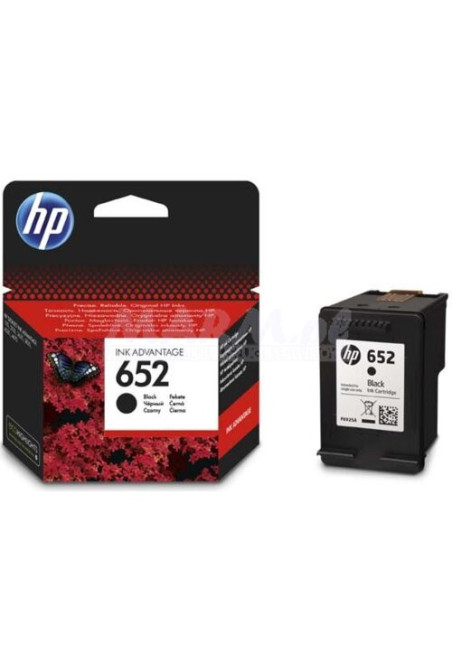 Wkład atramentowy HP 652 Black / Czarny (F6V25AE)