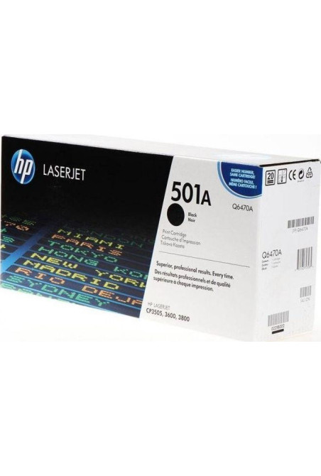 Toner HP 502A/501A black